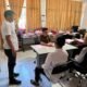 Satreskrim Polres Pohuwato menyerahkan dua tersangka beserta barang bukti kasus dugaan Pertambangan Emas Tanpa Izin (PETI) kepada Kejaksaan Negeri Pohuwato setelah berkas perkara dinyatakan lengkap (P-21), Senin (29/6/2026)/Hibata.id