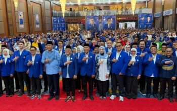 Ketua Umum PAN Zulkifli Hasan meminta seluruh kader PAN Gorontalo menghentikan ego politik dan bergerak satu komando untuk mengejar target tiga besar pada Pemilu 2029/Hibata.id
