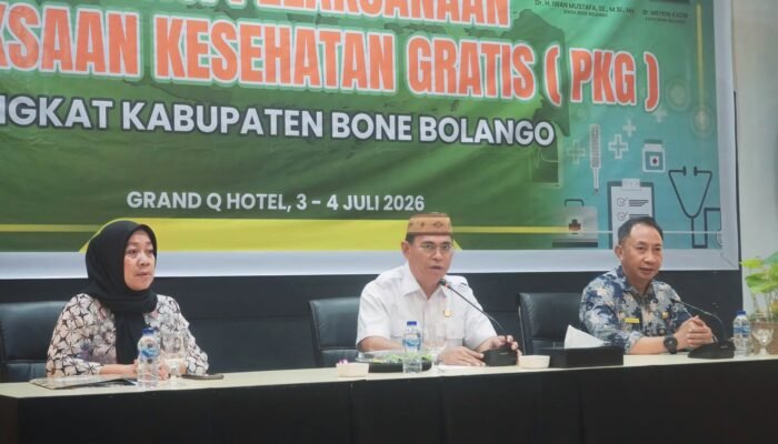 Sekda Bone Bolango: Capaian Cek Kesehatan Gratis Terus Meningkat