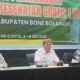 Sekretaris Daerah Bone Bolango, Iwan Mustapa saat menghadiri Evaluasi Pelaksanaan Program Cek Kesehatan Gratis Kabupaten Bone Bolango di Grand Q Hotel, Kota Gorontalo, Jumat (03/07/2026)