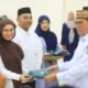 Sekretaris Daerah Bone Bolango melepas secara resmi 36 peserta kafilah Musabaqah Tilawatil Qur'an (MTQ) ke-12 tingkat Provinsi Gorontalo di Ruang Lupa Lelah, Kantor Bupati Bone Bolango, Jumat (3/7/2026). Foto: Prokofim/Hibata.id