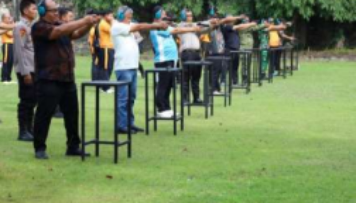 Hari Bhayangkara ke – 80, Forkopimda Asahan Asah Kekompakan Lewat Lomba Menembak