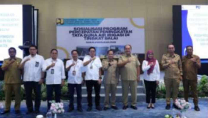 P3 – TGAI Diharapkan Dongkrak Produktivitas Petani, Asahan Terima 56 Lokasi Program Irigasi
