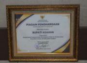 Penguatan Posbankum di Sumut Diresmikan, Bupati Asahan Raih Piagam Penghargaan dari Menteri Hukum