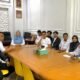 Kepala Bappeda Bone Bolango, Sri Mulyani Lalijo pada Initial Meeting Fasilitasi Replikasi Sumedang Command Centre (CC) secara virtual melalui Zoom Meeting, Rabu (8/7/2026). (F. Istimewa)/Hibata.id