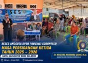 Reses Anggota DPRD Provinsi Gorontalo, Kristina Mohamad Udoki atau Femmy di Kecamatan Bulawa, Bone Bolango/Hibata.id