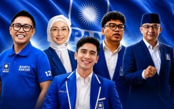 Pasha Ungu, Eko Patrio, Uya Kuya, Desy Ratnasari hingga Verrell Bramasta yang kesemuanya merupakan Politisi PAN/Hibata.id