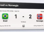 Skor brasil vs norwegia/Hibata.id