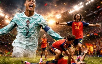 Portugal vs Spanyol/Hibata.id