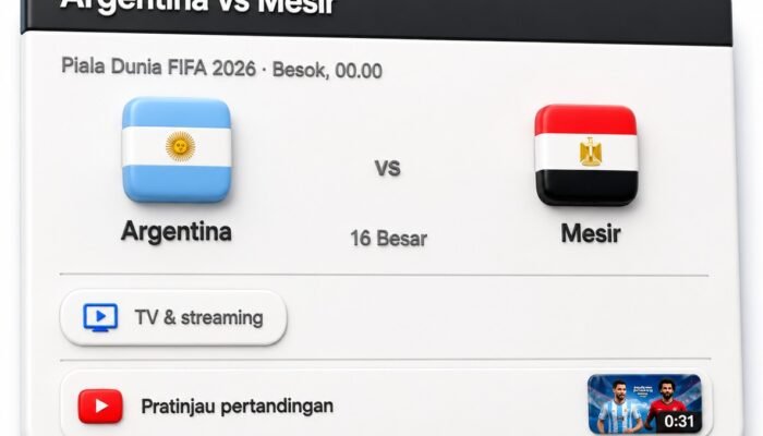 Messi Wajib Waspada, Mesir Punya Alasan Kuat Membuat Argentina Angkat Koper