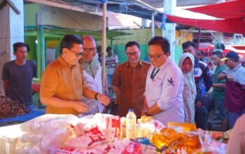 TPID Provinsi Gorontalo menggelar Gerakan Pangan Murah di Kota Gorontalo dan Kabupaten Gorontalo sebagai langkah menekan inflasi Juni 2026 yang dipicu kenaikan harga cabai rawit, bawang merah, tomat, dan beras/Hibata.id