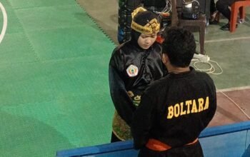 Siswi SMA Negeri 1 Bintauna Juara II O2SN Sulut 2026 Cabang Pencak Silat/Hibata.id
