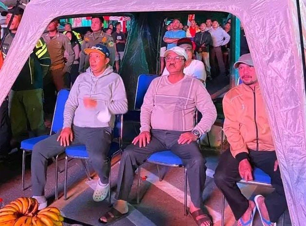 Wabup Boalemo Apresiasi Antusiasme Warga Nobar Final Piala Dunia/Hibata.id