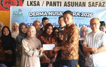 Derma Nusantara 2026 menjadi wujud kepedulian PT PLN Nusantara Power Unit Pembangkitan Gorontalo kepada masyarakat. Melalui penyaluran 25 paket sembako dan santunan di Panti Asuhan Safaz'ain, Kota Gorontalo, PLN Nusantara Power ingin menghadirkan manfaat, berbagi kebahagiaan, serta mempererat tali silaturahmi dengan masyarakat/Hibata.id