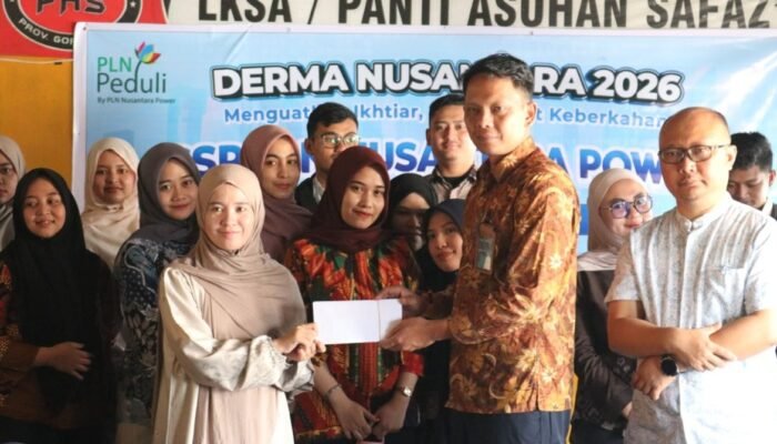 Aksi PLN Nusantara Power Gorontalo, Berbagi Kebahagiaan Bersama Anak Panti