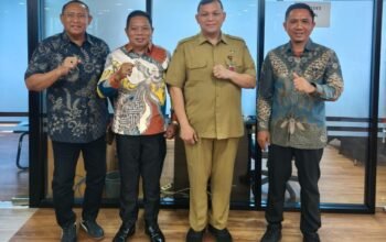 Wakil Bupati Bone Bolango Risman Tolingguhu saat melakukan konsultasi dengan Direktorat Keuangan Daerah Kementerian Dalam Negeri terkait penguatan Tim Penyelesaian Kerugian Daerah/Hibata.id