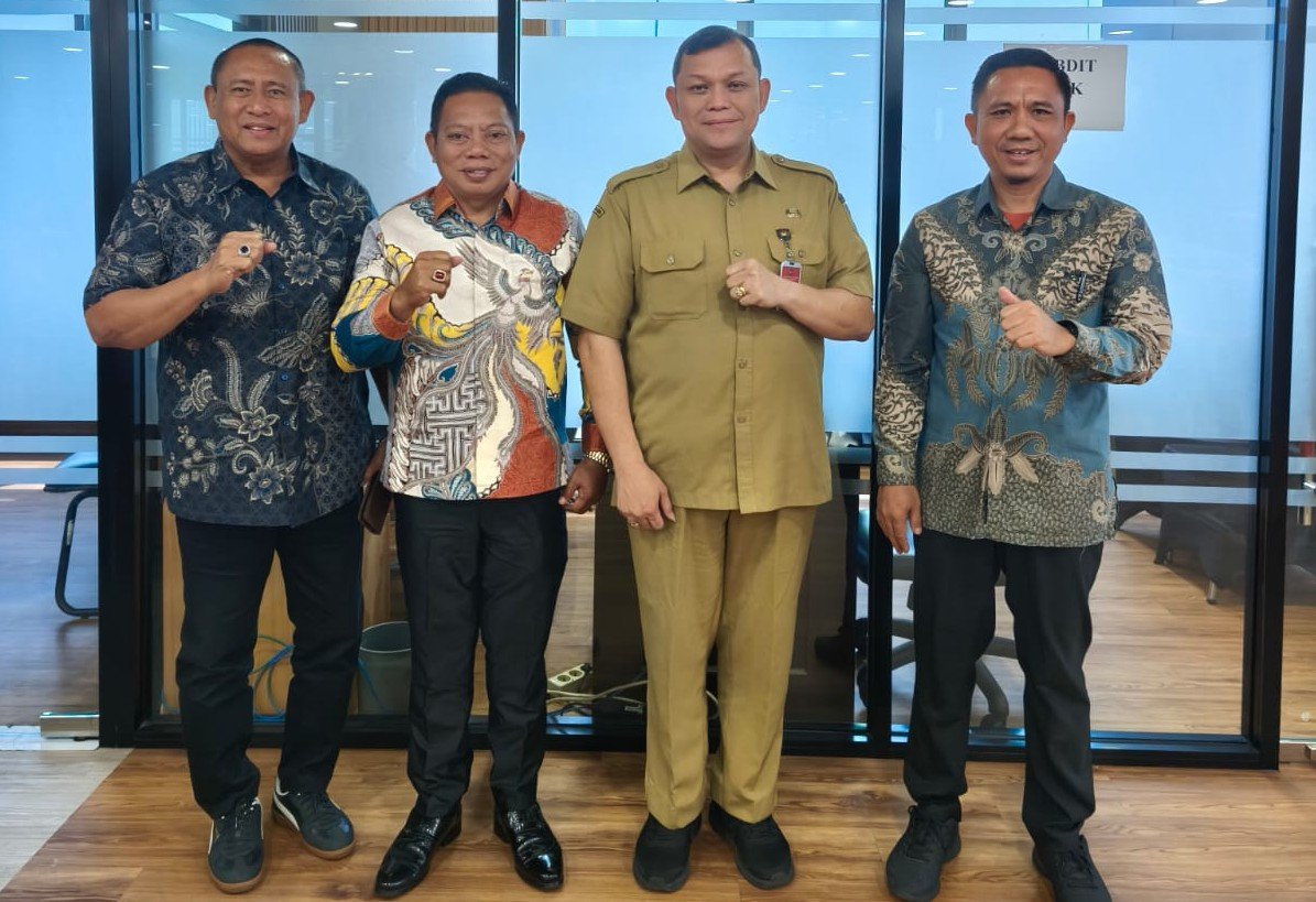 Wakil Bupati Bone Bolango Risman Tolingguhu saat melakukan konsultasi dengan Direktorat Keuangan Daerah Kementerian Dalam Negeri terkait penguatan Tim Penyelesaian Kerugian Daerah/Hibata.id