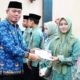 Pelaksana harian (Plh) Ketua Lembaga Pengembangan Tilawatil Qur’an (LPTQ) Kota Gorontalo, Iskandar Moerad saat pelepasan kafilah yang berlangsung di Bandhayo Lo Yiladia, Kota Gorontalo, Kamis, 2 Juli 2026. (Foto: Humas)