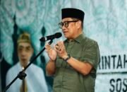 Wakil Wali Kota Gorontalo, Indra Gobel saat menghidir program silaturahmi dan sosialisasi layanan pemerintahan i Kelurahan Tamalate, Kecamatan Kota Timur, Sabtu (4/7/2026), (Foto: Humas)