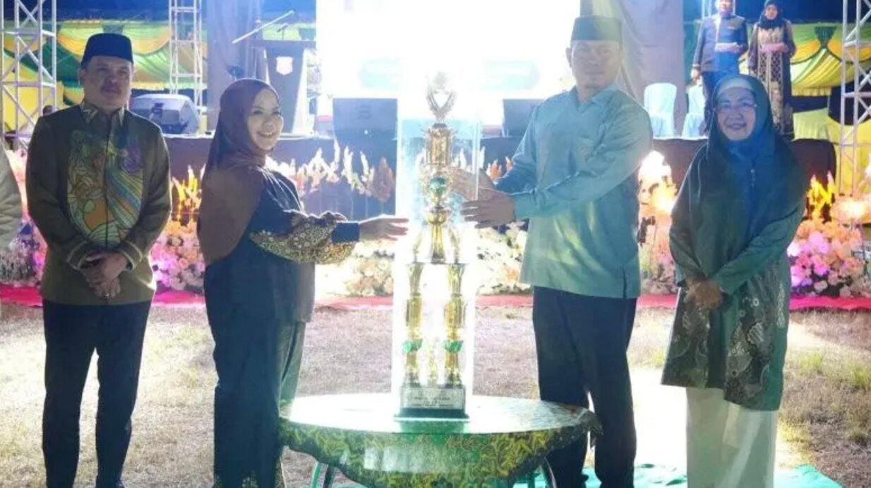 Kafilah Kota Gorontalo Ukir Sejarah, Raih Juara Umum MTQ Provinsi untuk Kelima Kalinya. (F0to: Humas)