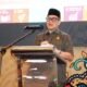 Wakil Wali Kota Gorontalo Indra Gobel saat membuka Workshop Tahap I Penguatan Tata Kelola SDGs Kota Gorontalo di Hotel Aston, Kamis, 16 Juli 2026. (Foto: Humas)