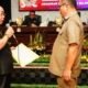 Wali Kota Gorontalo Adhan Dambea usai memaparkan Rancangan Kebijakan Umum Anggaran dan Prioritas Plafon Anggaran Sementara (KUA-PPAS) APBD Tahun Anggaran 2027 dalam Rapat Paripurna DPRD Kota Gorontalo, Senin (20/7/2026). (Foto: Humas)