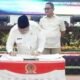 Pemerintah Kota Gorontalo bersama DPRD Kota Gorontalo resmi menandatangani Nota Kesepakatan Kebijakan Umum Anggaran (KUA) dan Prioritas Plafon Anggaran Sementara (PPAS) Tahun Anggaran 2027. (Foto: Humas)