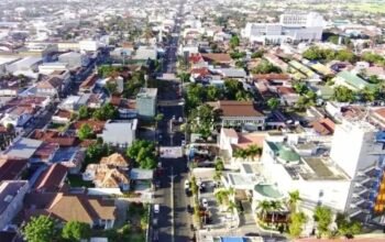 Kota Gorontalo dari udara. (Foto: Humas Pemkot Gorontalo)