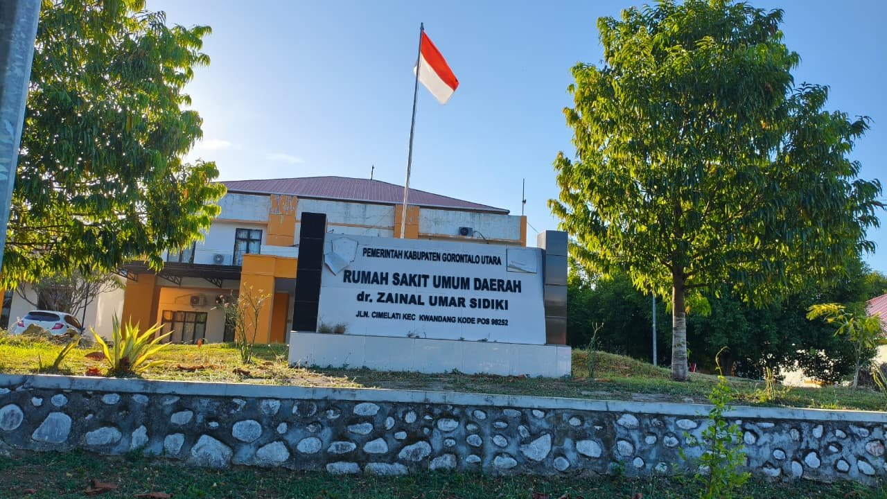RSUD dr. Zainal Umar Sidiki (ZUS) Gorontalo Utara/Hibata.id