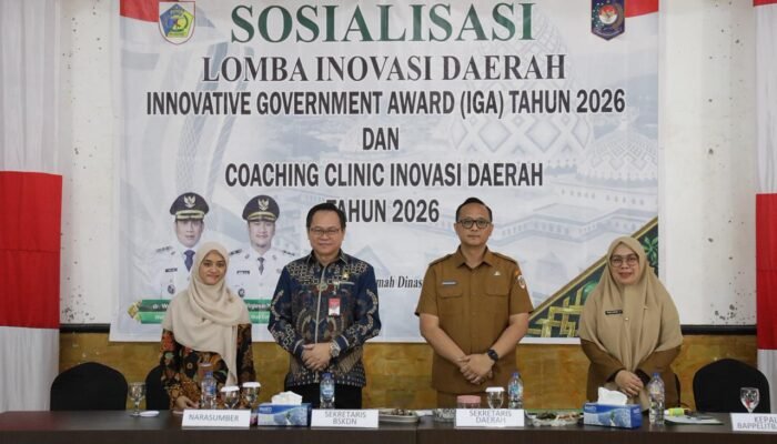 Genjot Budaya Inovasi, Sekda Kotamobagu Resmi Buka Sosialisasi IGA 2026