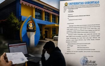 Dugaan ketidaksesuaian data pembayaran kuliah di Universitas Gorontalo membuat mahasiswa resah. Bukti pembayaran ada, namun sistem kampus masih mencatat tunggakan/Hibata.id