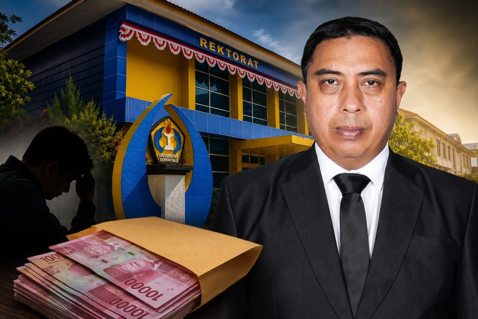 Rektor UNIGO Beberkan Hasil Penelusuran Terkait Dugaan Penyelewengan Dana Mahasiswa/Hibata.id