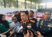 Kapolda Gorontalo Irjen Pol Widodo menjelaskan penanganan pertambangan tanpa izin (PETI) membutuhkan personel/Hibata.id