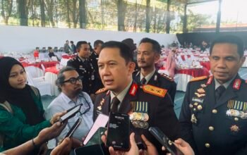 Kapolda Gorontalo Irjen Pol Widodo menjelaskan penanganan pertambangan tanpa izin (PETI) membutuhkan personel/Hibata.id