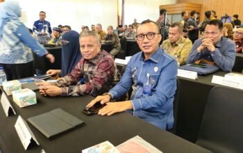 Wabup Boalemo menghadiri Rakornas KKP dan membawa kabar baik. Empat desa di Boalemo mendapat Program Kampung Nelayan pada 2026/Hibata.id