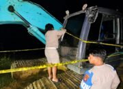 Alasan Mogok, Excavator di Lokasi PETI Iloheluma Pohuwato Tetap Disegel Polisi