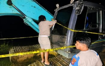 Alasan Mogok, Excavator di Lokasi PETI Iloheluma Pohuwato Tetap Disegel Polisi