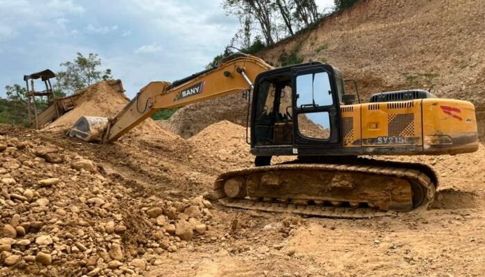 Tak Berkutik, Excavator PETI Bulangita Pohuwato Berakhir di Mapolres