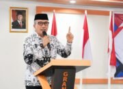 Wabup Boalemo Lahmuddin Hambali mendorong penguatan kapasitas pengurus PGRI untuk meningkatkan profesionalisme organisasi dan mutu pendidikan/Hibata.id