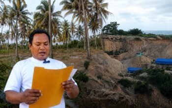 Ismail Tino (34), warga Desa Botubilotahu, Kecamatan Marisa, Kabupaten Pohuwato, justru memilih datang ke Polres Pohuwato/Hibata.id