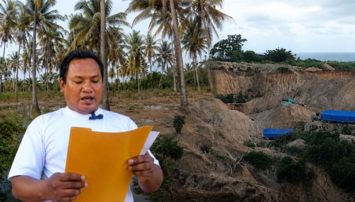 Warga Pohuwato Laporkan PETI Botubilotahu Usai Puluhan Pohon Kelapa Mati