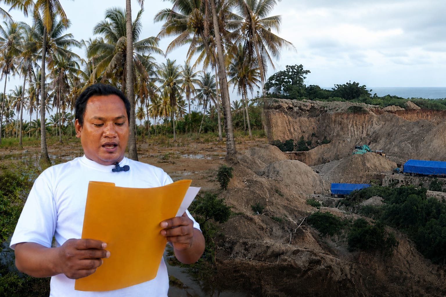 Ismail Tino (34), warga Desa Botubilotahu, Kecamatan Marisa, Kabupaten Pohuwato, justru memilih datang ke Polres Pohuwato/Hibata.id