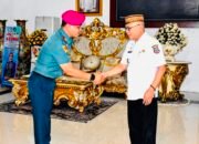 Sofyan Puhi Tegaskan Komitmen Perkuat Kolaborasi dengan Lanal Gorontalo