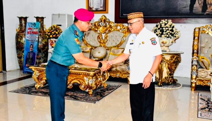 Sofyan Puhi Tegaskan Komitmen Perkuat Kolaborasi dengan Lanal Gorontalo