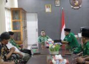 Wali Kota Kotamobagu Weny Gaib menerima kunjungan silaturahmi jajaran Pengurus Wilayah (PW) Gerakan Pemuda Ansor Sulawesi Utara di rumah dinas wali kota. (Foto: Humas)