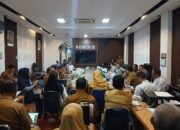 Anggota Komisi III DPRD Provinsi Gorontalo, Syarifudin Bano, menyampaikan pandangan saat pembahasan KUA-PPAS APBD Tahun Anggaran 2027 bersama OPD di DPRD Provinsi Gorontalo, Senin (20/7/2026)/Hibata.id