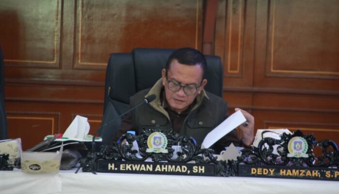 Ekwan Ahmad Minta OPD Perkuat Perencanaan demi APBD 2027 yang Efektif