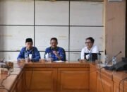 Bupati Boalemo Rum Pagau menghadiri Entry Meeting Evaluasi Kemudahan Perizinan Daerah yang digelar BPKP Perwakilan Provinsi Gorontalo di Kantor Bupati Boalemo, Senin (20/7/2026)/Hibata.id