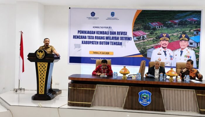 Libatkan UGM Revisi RTRW, Bupati Azhari Siapkan Fondasi Baru Pembangunan Buton Tengah