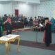 Ketua Pengadilan Negeri Kotamobagu mengambil sumpah dan janji Dewi Zandra Astuti Mondo sebagai Ketua DPRD Kabupaten Bolaang Mongondow Utara sisa masa jabatan 2024–2029. (Foto: Humas)
